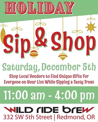 Image: Holiday Sip & Shop