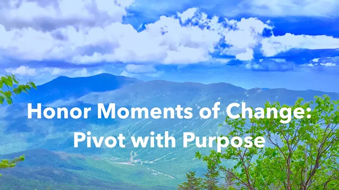 Image: "Honor Moments of Change: Pivot with Purpose" Mini-Retreat Series