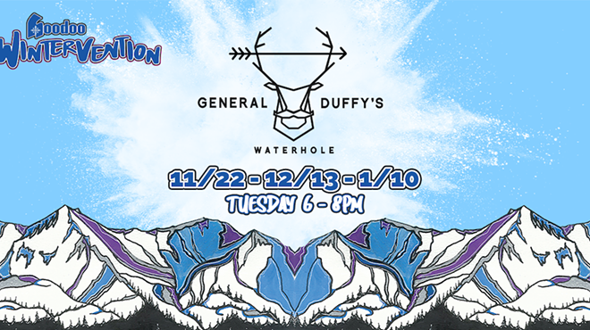 Image: Hoodoo Wintervention Kick Off at General Duffy&rsquo;s