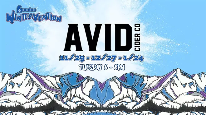 Image: Hoodoo's Wintervention at Avid Cider