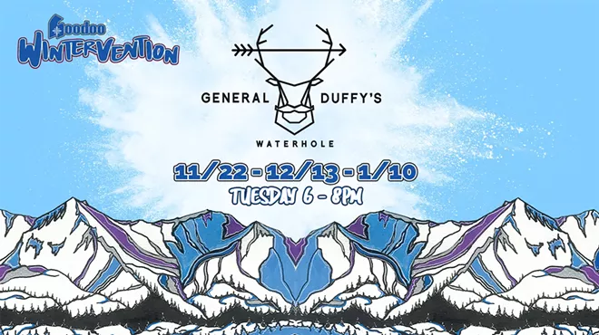 Image: Hoodoo's Wintervention at General Duffy's