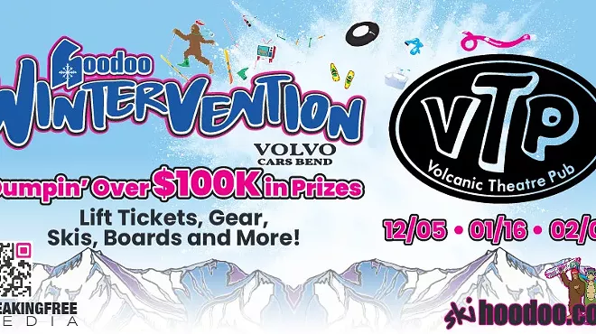 Image: Hoodoo's Wintervention at Volcanic Theatre Pub - February