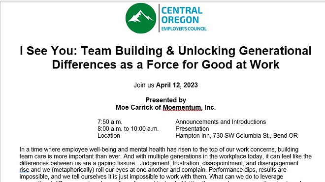 I See You: Team Building & Unlocking Generational Differences as a Force for Good at Work