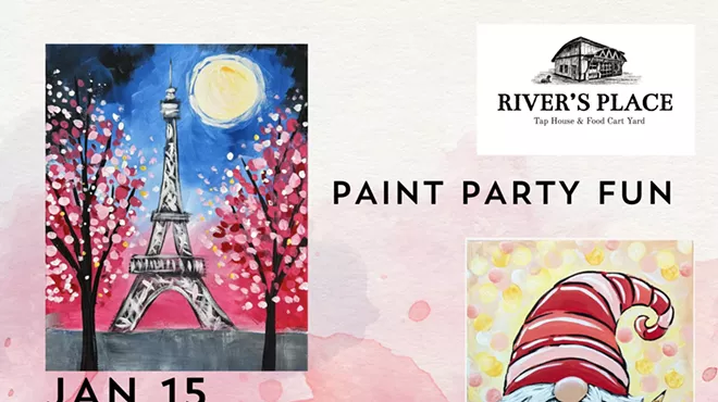 Image: Imaginary Rebel Art Studio's Paint Party Night