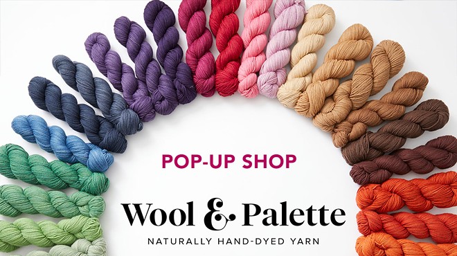 Indie Dyer Pop-Up Shop with Wool & Palette