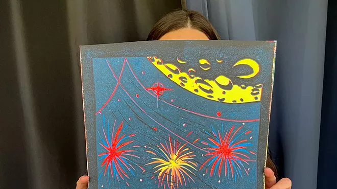 Image: Inner Space Explorer Art Show Opening + Art Side of the Moon Intro