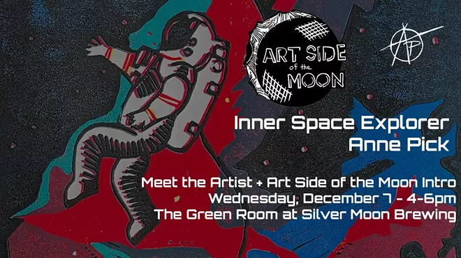Image: Inner Space Explorer Opening + Art Side of the Moon Call For Artists