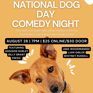 Image: International Dog Day Comedy Night