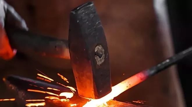 Image: Intro to Blacksmithing Class: Make a Bottle Opener in the Forge