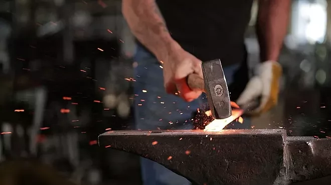 Image: Intro to Blacksmithing - Create a Bottle Opener