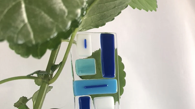 Image: Intro to Fused Glass: Garden & Plant Stakes
