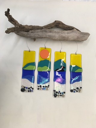 Intro to Fused Glass: Make a Wind Chime