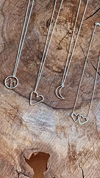 Image: Intro to Jewelry Soldering Silver Pendant Necklace