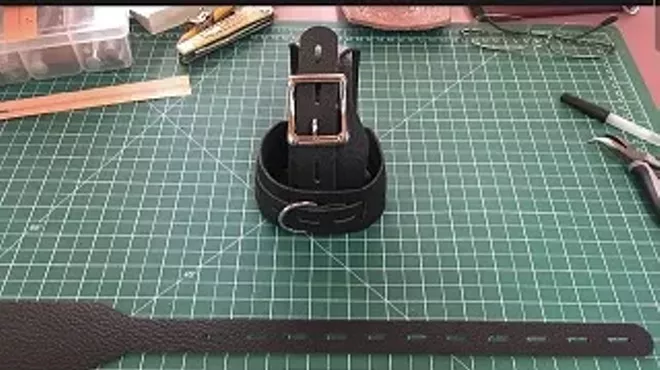 Image: Intro to Leatherwork: Make a Cuff Style Leather Bracelet