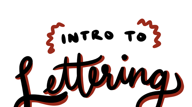 Image: Intro to Lettering & Typography