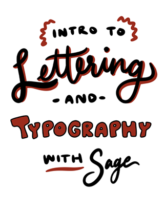 Image: Intro to Lettering & Typography