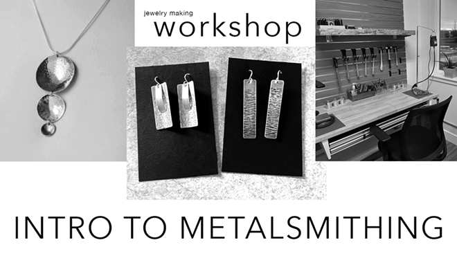 Image: Intro to Metalsmithing: Metal Jewelry Workshop