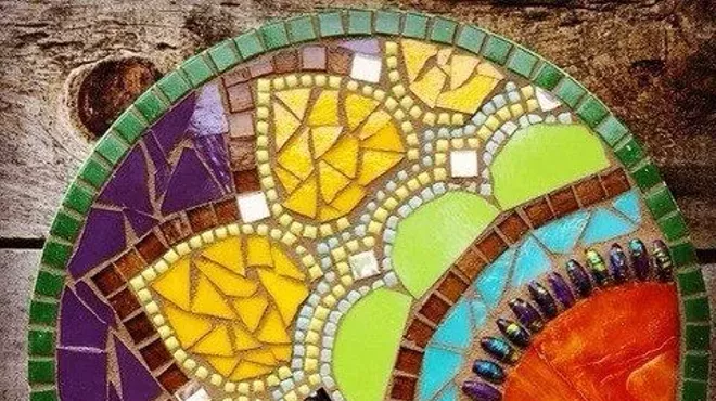 Image: Intro to Mosaic Glass Workshop