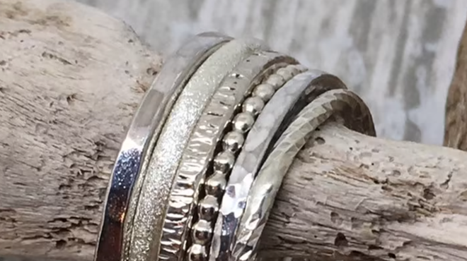 Image: Intro to Soldering Silver Stacked Rings