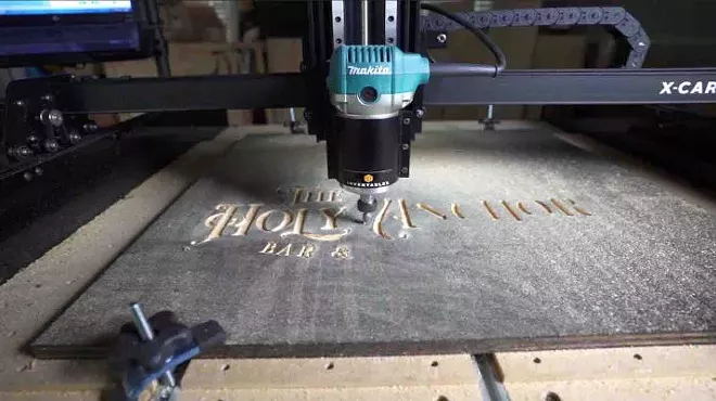 Image: Intro to Wood Carving using the X-Carve CNC
