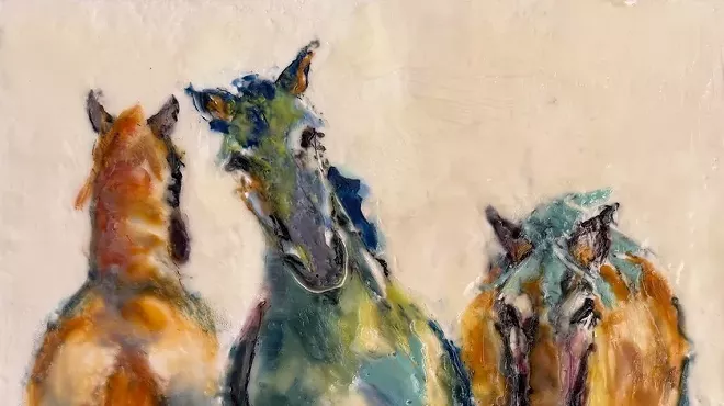 Image: Janice Rhodes&rsquo; Encaustic Paintings