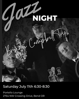 Image: Jazz w/Brandon Campbell Trio