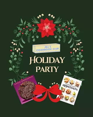 Image: Jill's Cookbook Club Holiday Party! Cookies + Appetizers Galore