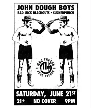 Image: John Dough Boys, Bad Luck Blackouts & Sucker Punch