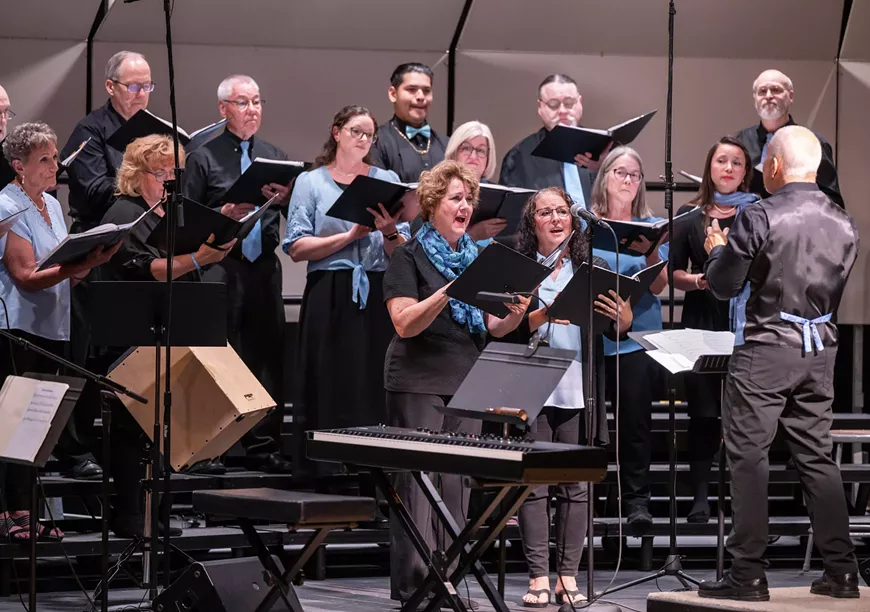 Joyful Noise, a select group of singers from the Redmond Community Choir
