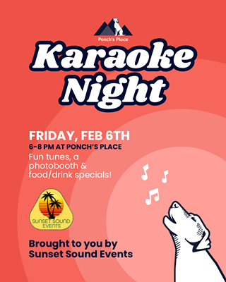 Image: Karaoke Night at Ponch&rsquo;s Place