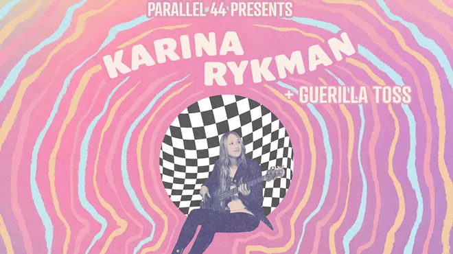 Image: Karina Rykman with Guerilla Toss