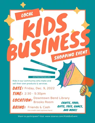 Image: Kids Business Shopping Event
