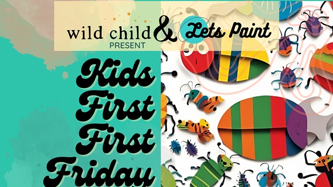 Image: Kids First First Friday - Let's Paint Jungle Bugs