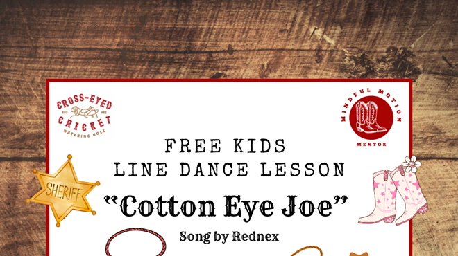 Image: Kids Line Dance Lesson