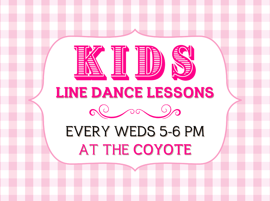 Free Kids Line Dance Lessons w/ Alex