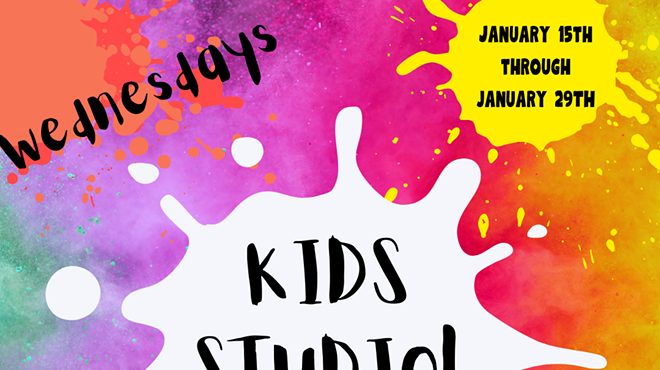 Image: Kids Studio! Foundation in Art (3 class series)