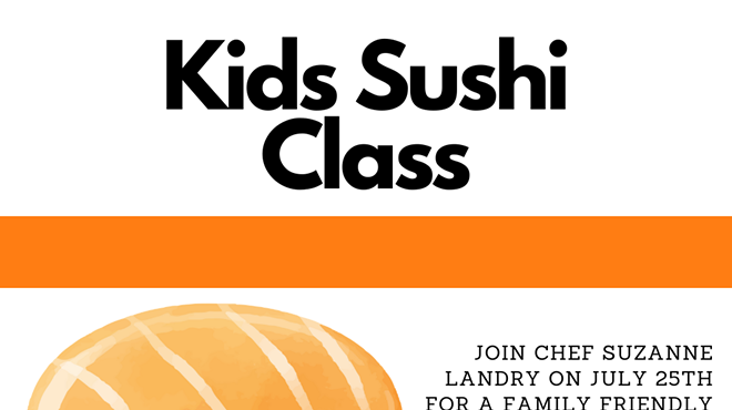Image: Kids Sushi Cooking Class