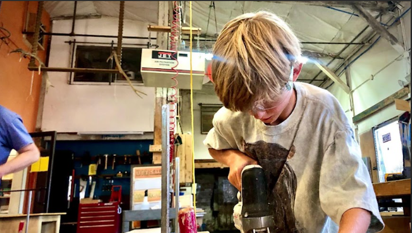 Kids Woodworking - Ages 11 - 17