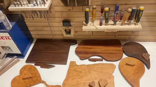 Image: Kids Woodworking: Cutting Boards (Ages 10-17)