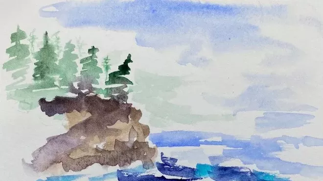 Image: Know Coast: Watercolor the Oregon Coast -SHARC