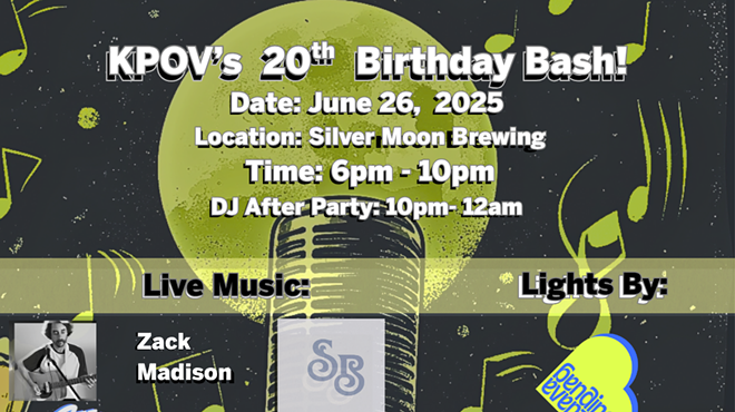 Image: KPOV's 20th Birthday Bash