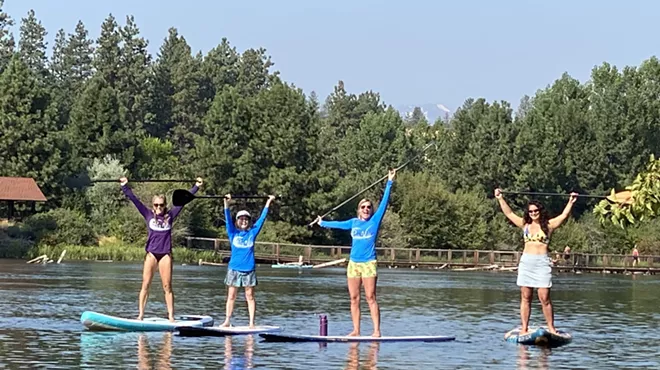 Image: Ladies Paddle Party in the Old Mill