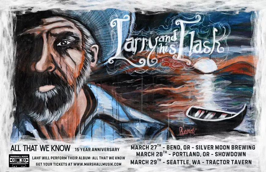 Larry And His Flask live in Bend at Silver Moon Brewing