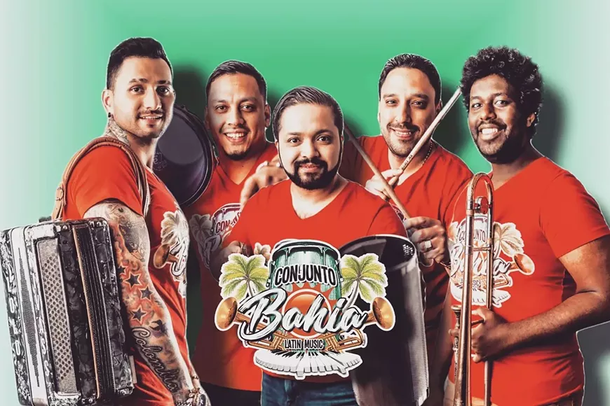 Conjunto Bahia of Seattle will bring its Colombian rhythms to the stage at Latino Fest
