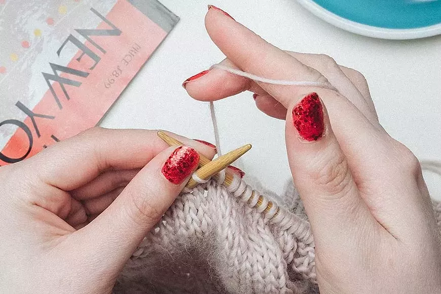 Learn to Knit at Fancywork Yarn Shop