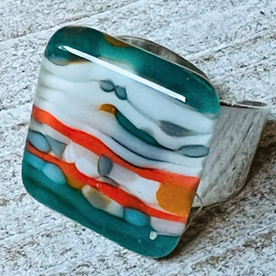 Learn to Make Fused Glass Cabochons for Jewelry