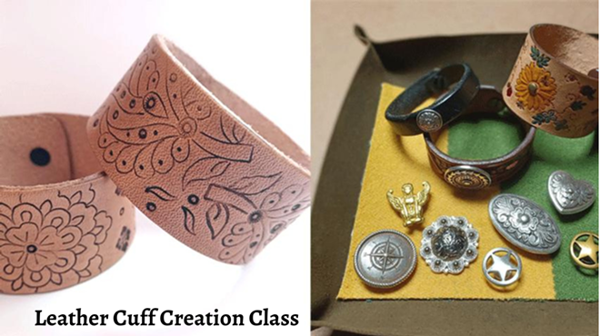 Leather Cuff Class with Elise Michaels