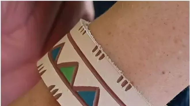 Image: Leather Stamping 101: Cuff Bracelets and Keychains