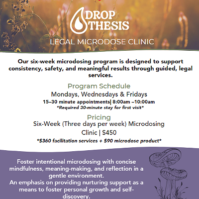 Image: Legal Microdosing Program
