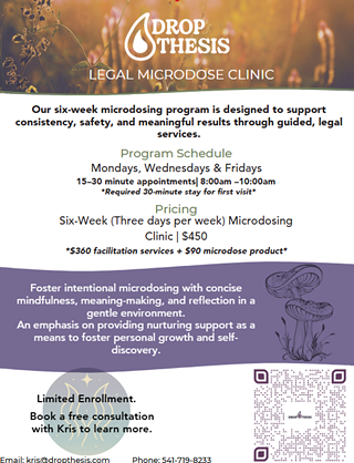 Image: Legal Microdosing Program